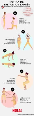 Ejercicios para tonificar el cuerpo en pocos minutos