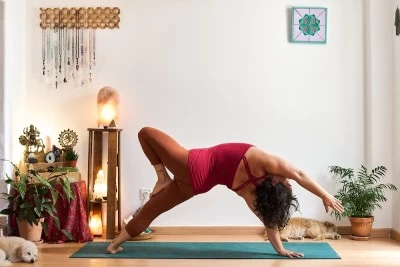 Irene Antón y Mas Yoga en Villanueva de la Cañada