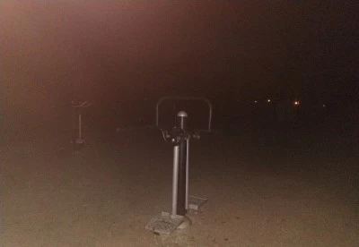 Zona de Ejercicio próxima a toboganes
