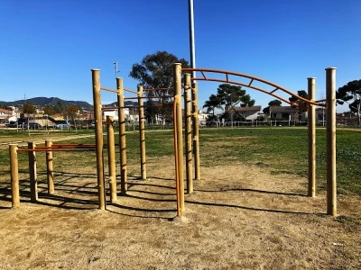 Zona deportiva y calistenia