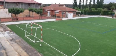 Campo de fútbol zona deportiva Castelserás