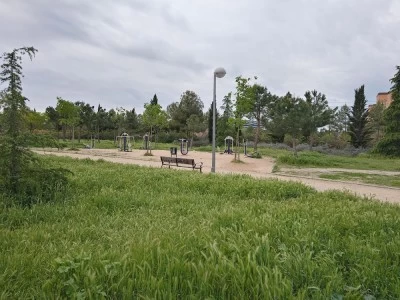 Aparatos de gimnasia al aire libre