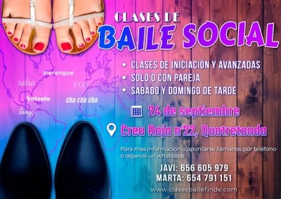 Clases de baile finde