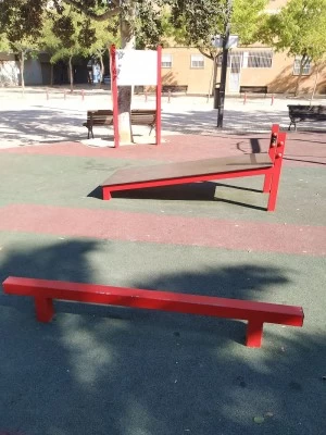 Parque de barras - calistenia