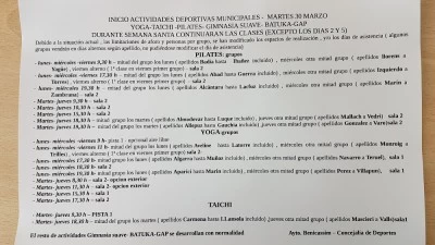 Polideportivo Municipal de Benicasim